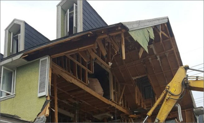 木造住宅の解体工事